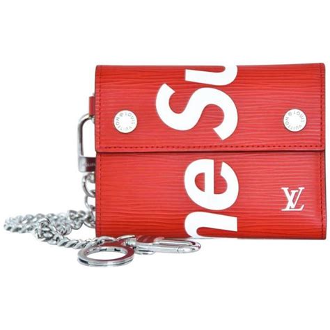 supreme louis vuitton chain wallet replica|Louis Vuitton supreme duffle.